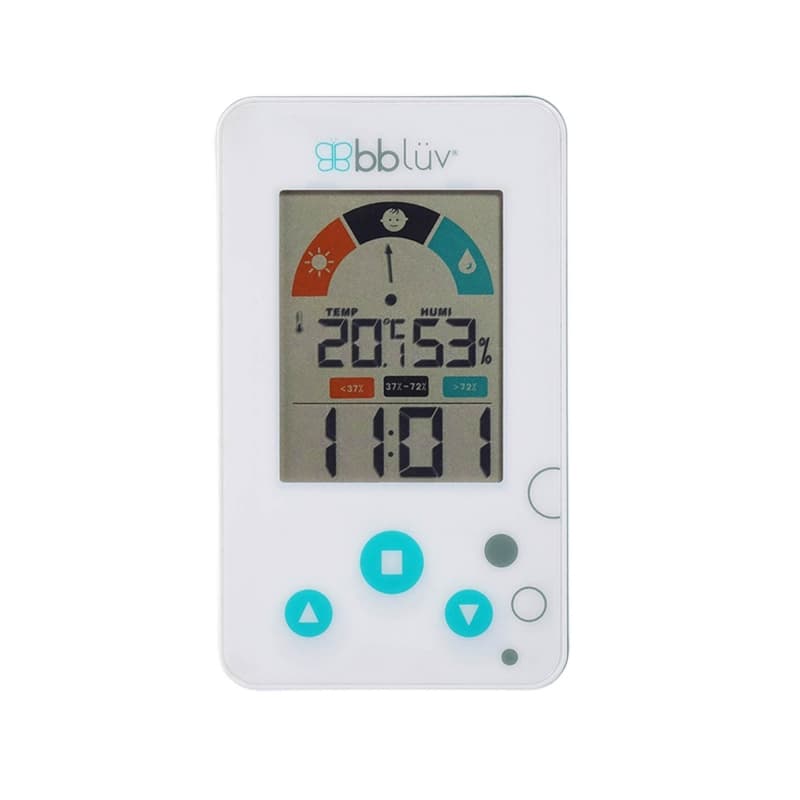 Igro Thermometre/hygrometre 2 en 1 pour la Chambre de Bebe, bblüv white — vue 5 sur 5