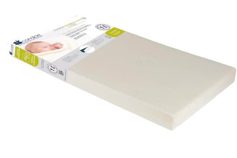 Matelas Zen Dehoussable 70x140x10 Cm, candide