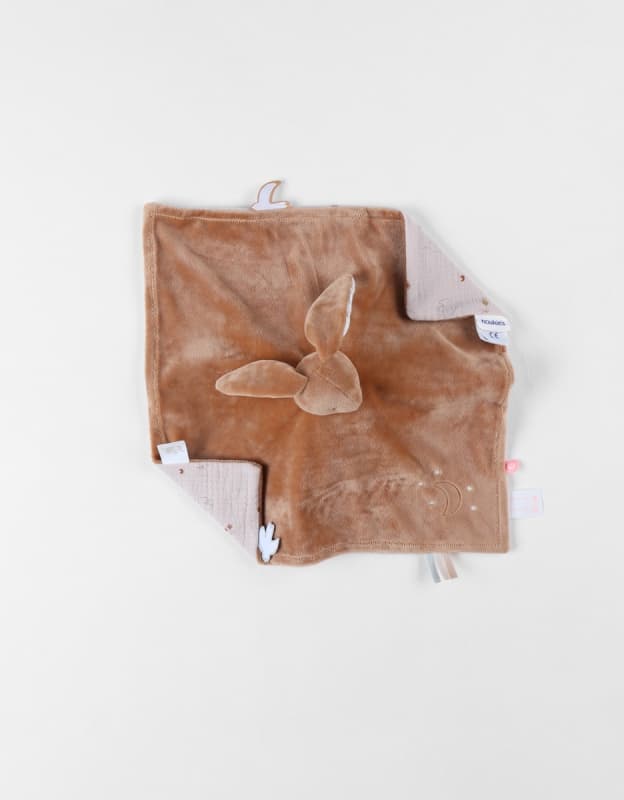 B&m Doudou Jour et Nuit - Moka, ecru bali, moka & snow noukies permanent — vue 4 sur 4