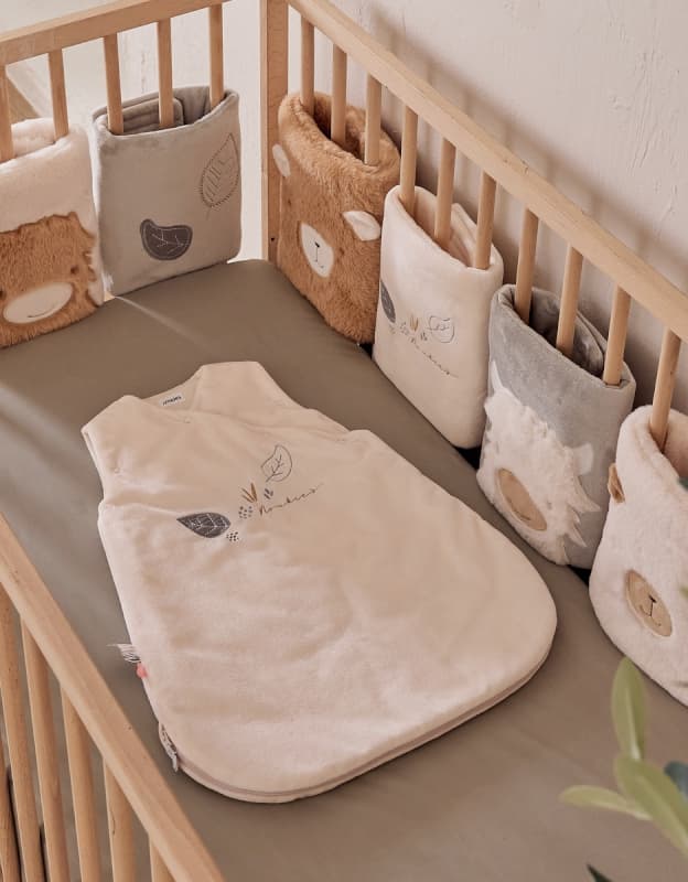 Gigoteuse Bag Veloudoux, 50cm fluffy, orso & lily noukie's — vue 6 sur 6