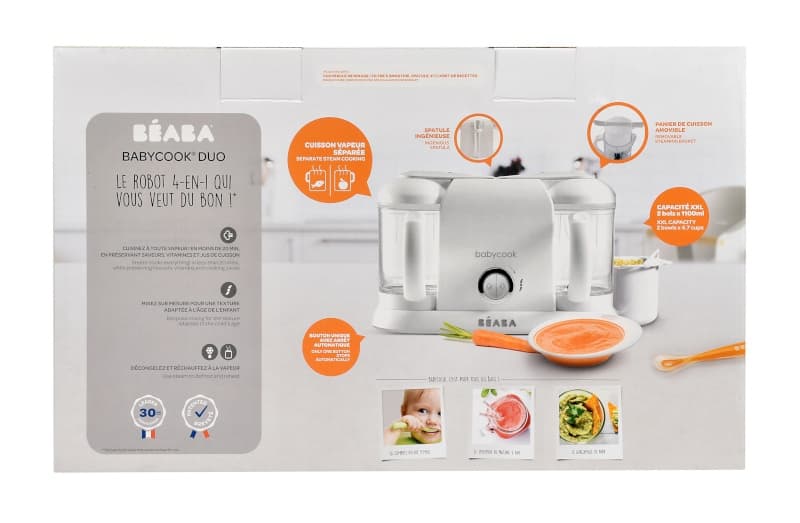 Babycook Duo White/silver, per — vue 3 sur 5