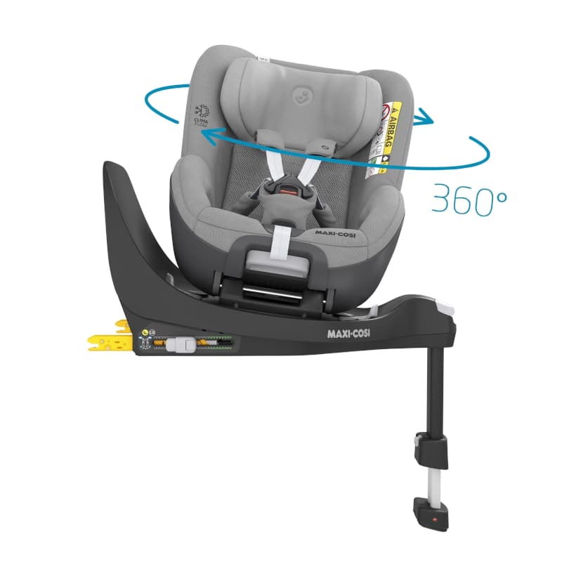 Gr1 Pearl 360 Authentic Grey, maxi-cosi — vue 5 sur 8