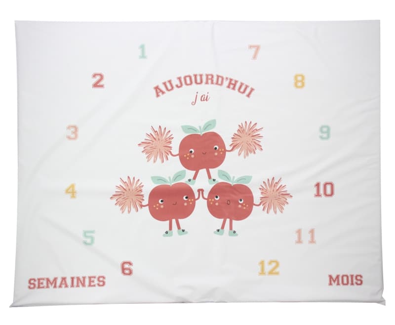 Tapis de Jeu + Anniversaire Smoothie - 72.5x92x2.5cm, smoothie babycalin 25/01