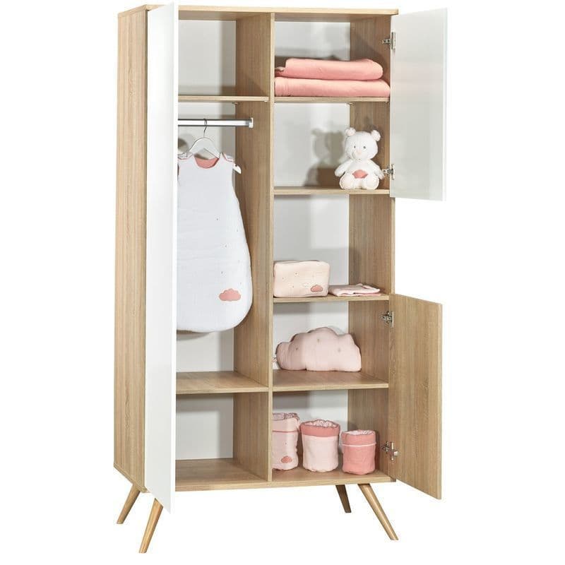 Armoire 1 Gde et 2 Petites Portes Niche Seventies, seventies meuble — vue 4 sur 4