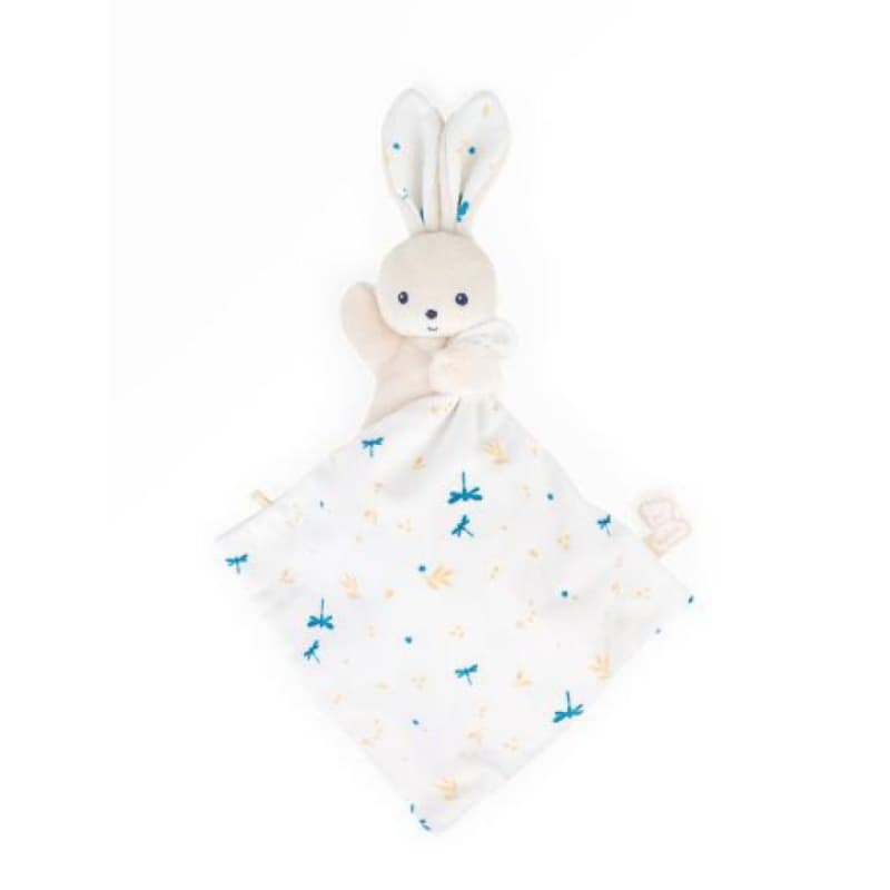 Doudou Lapin Blanc 17cm, carre douceur kaloo 2022
