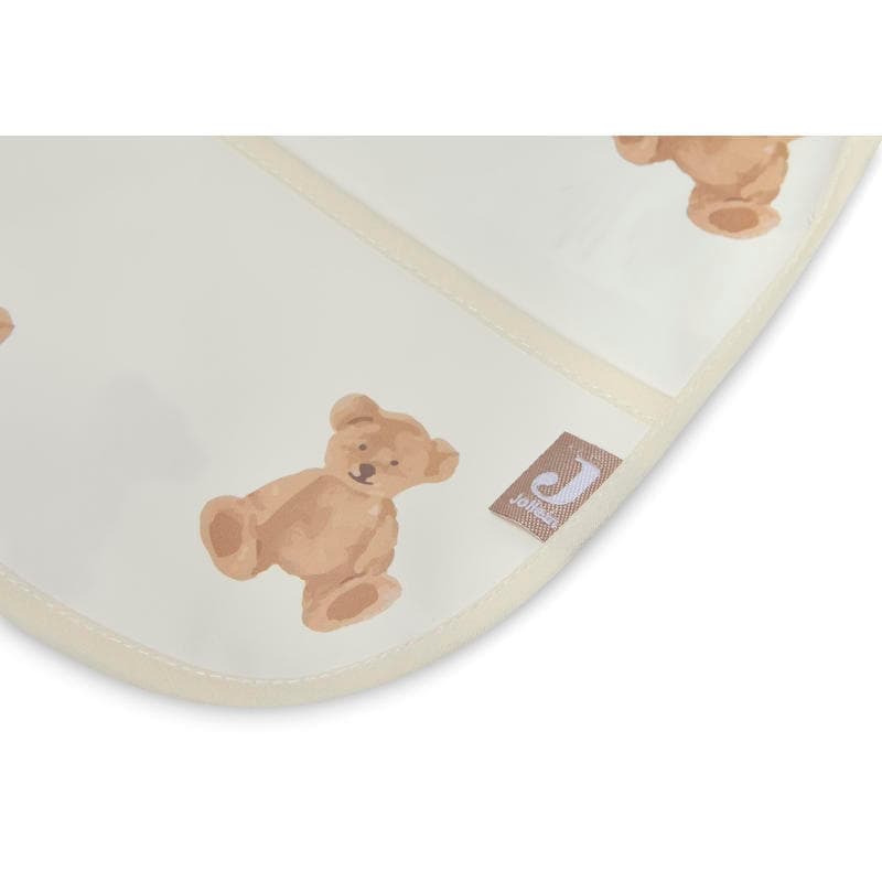 Bavoir a Manches Impermeable, multicolor teddy bear noos — vue 1 sur 2
