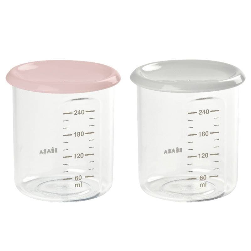 Lot de 2 Maxi Portions 240ml Nude Grey, beaba — vue 3 sur 3