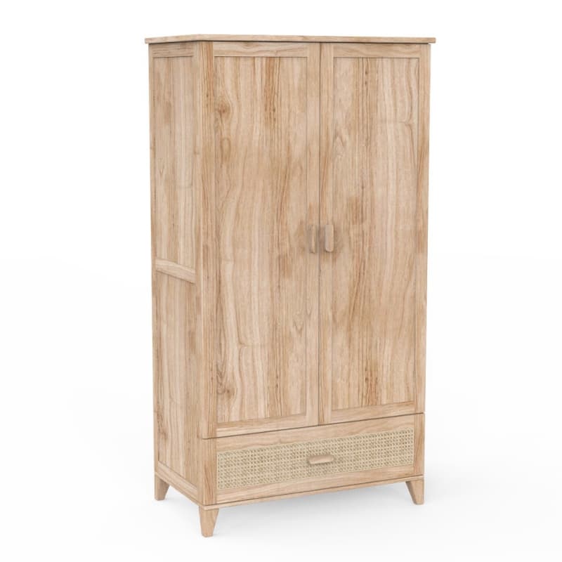 Armoire 2 Portes, naturel nami theo — vue 5 sur 5