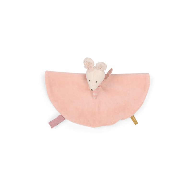Doudou Souris Rose la Petite Ecole de Danse, la petite école de danse moulin roty rose/crème 0x0x25 p-e-a-h 2024 — vue 2 sur 3