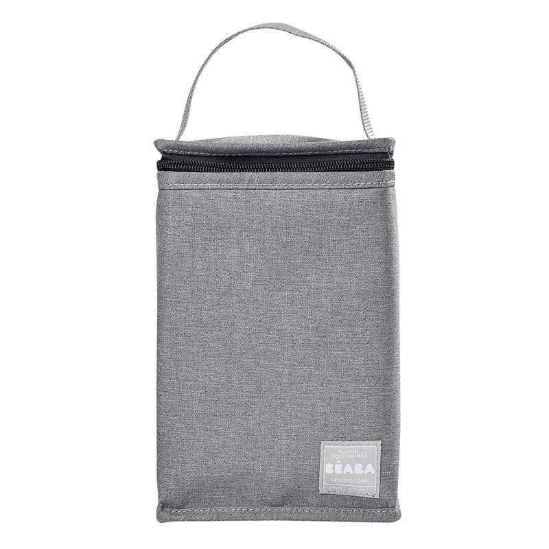 Pochette Repas Isotherme Gris Chine, repas per — vue 3 sur 3