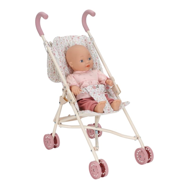 Poussette pour Poupee en Metal, rose little dutch — vue 22 sur 22