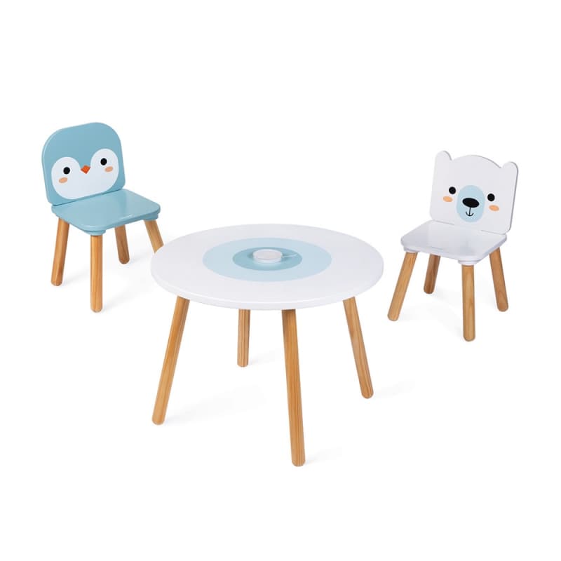 Table et 2 Chaises Banquise, janod — vue 2 sur 4