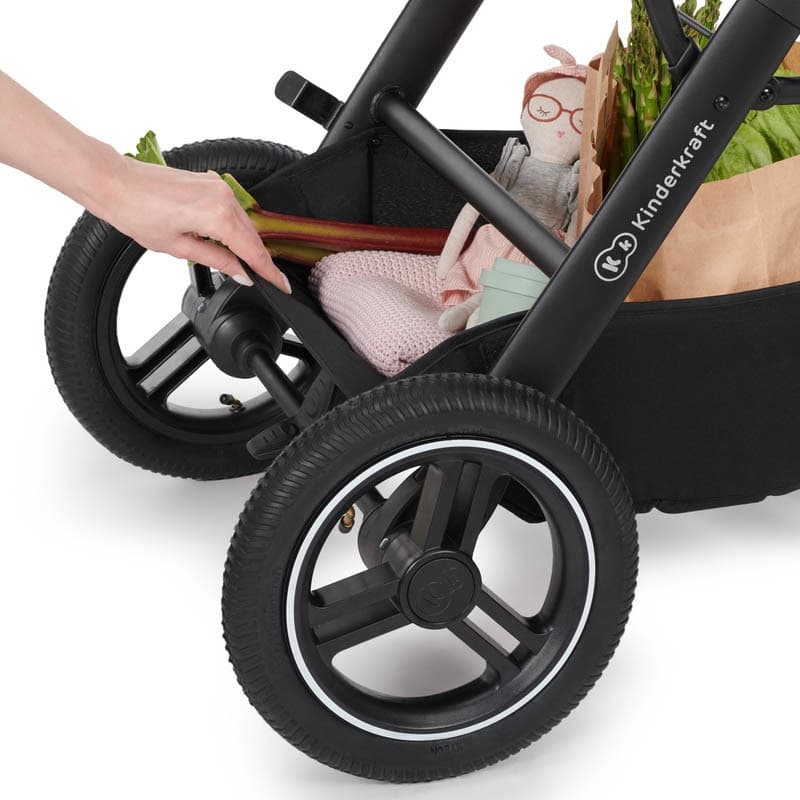 Kinderkraft Poussette Convertible 3en1 Btour Grise Foncee, kinderkraft grise foncée 114 x 60 x 91 — vue 3 sur 5