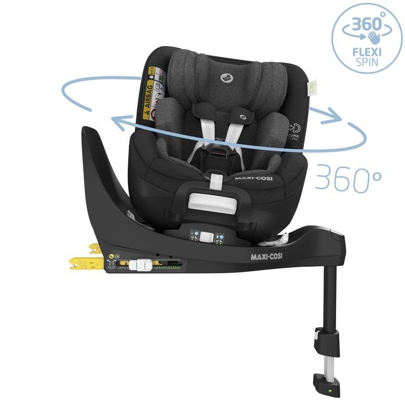 Mc Mica Pro Eco I-size Authentic Black, maxi-cosi — vue 8 sur 8