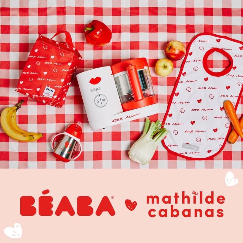 Tasse Paille Inox - Mathilde Cabanas, mathilde cabanas blanc / rouge a-h-2021 — vue 5 sur 5