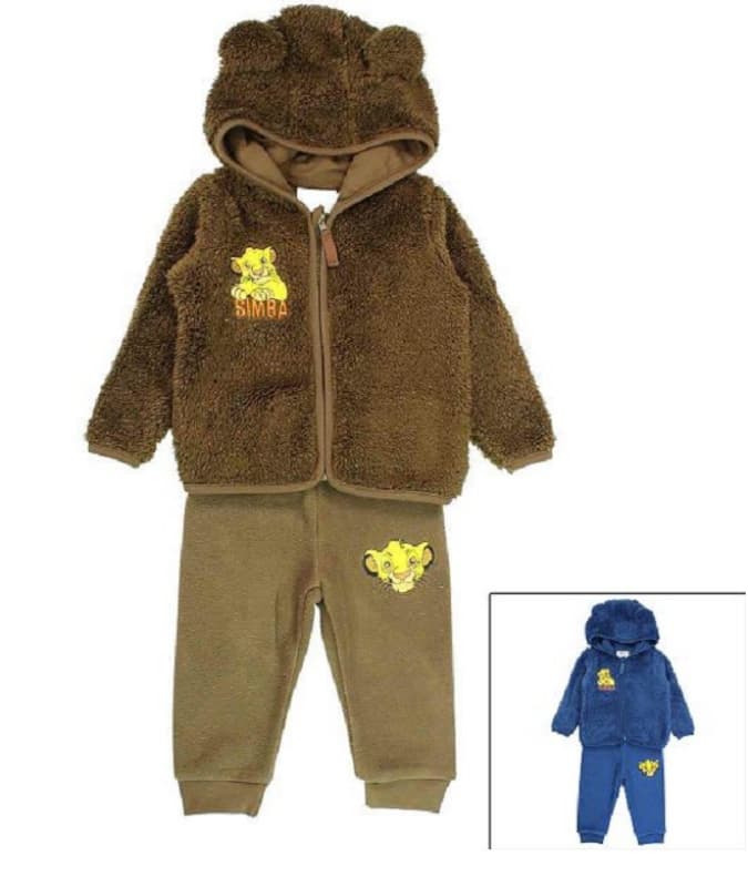 Ensemble Bebe le Roi Lion-simba, marron/bleu