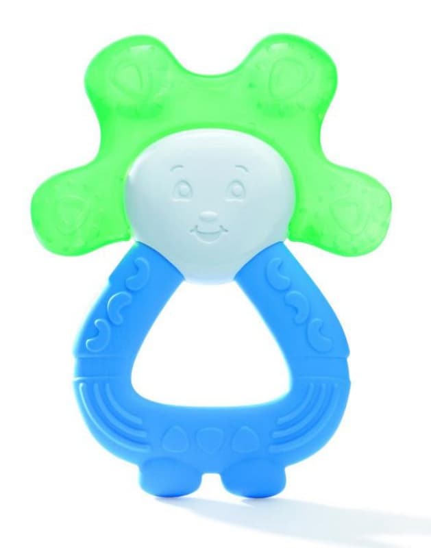 Anneau de Dentition Refrigere 2 en 1 Bleu/vert, bleu et vert