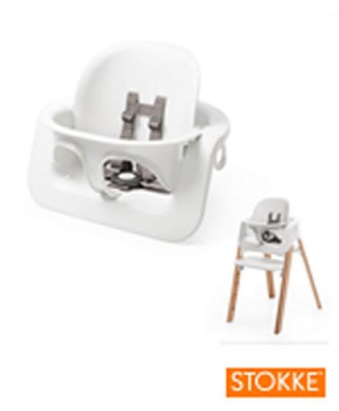 Steps Babyset White, stokke white