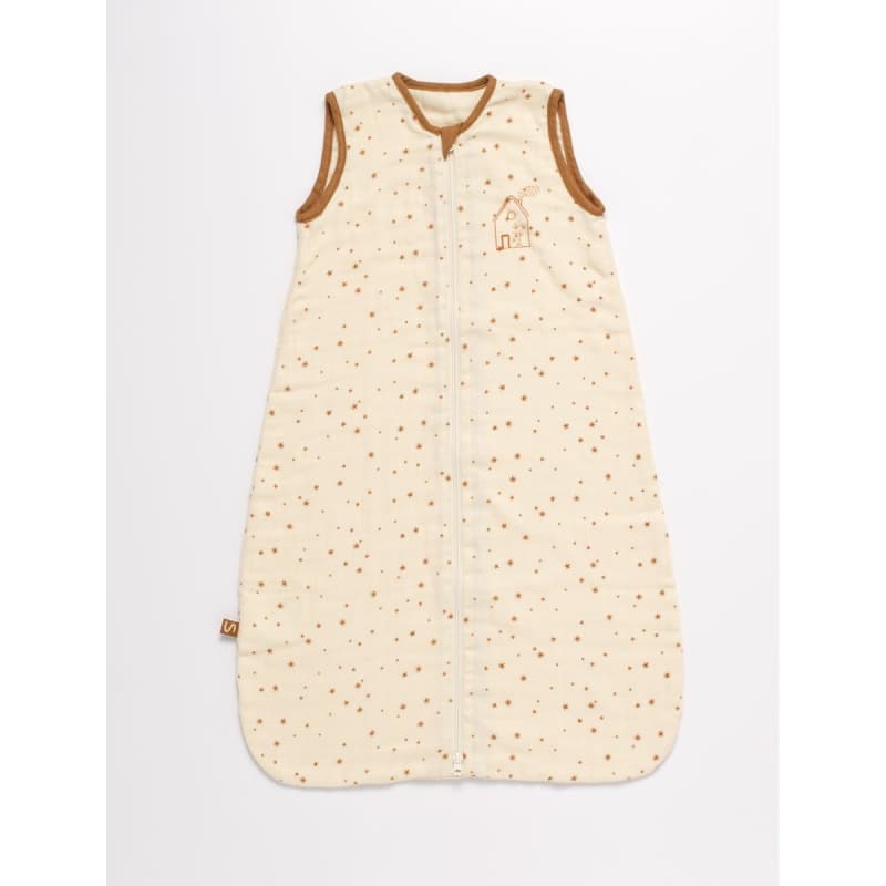 Gigoteuse 0-6 Mois Bio, orsino deco beige — vue 1 sur 2