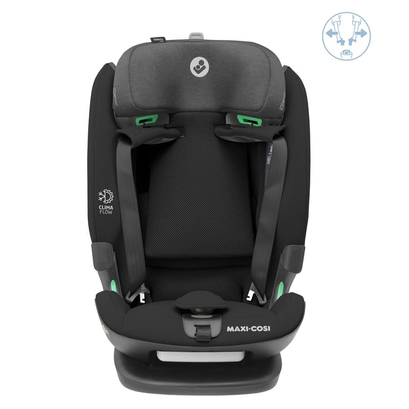 Mc Titan Pro I-size Authentic Black, maxi-cosi authentic black — vue 3 sur 5
