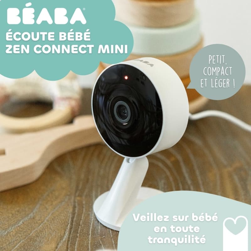 Ecoute Bebe Zen Connect Mini, white beaba — vue 4 sur 6