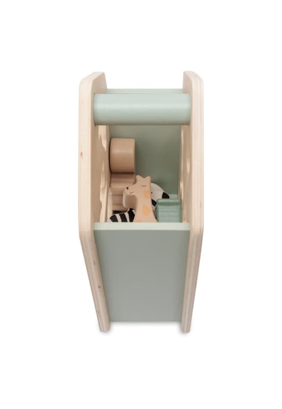 Boite a Formes en Bois, multicolor jungle jambo jollein h-24 — vue 3 sur 4