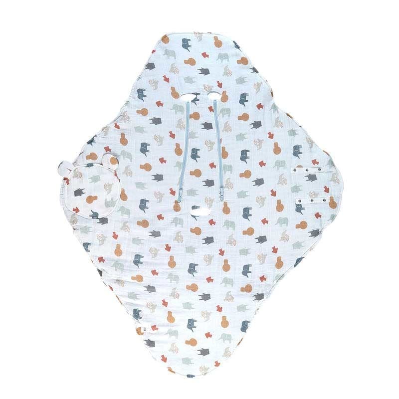 M&m22 Couverture Prom Jungle Multico Mouss Bio Pad, mix & match noukies blanc permanent — vue 3 sur 5