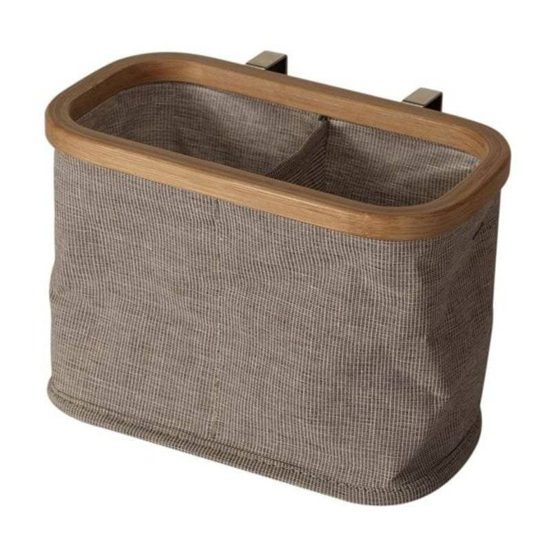 Panier de Toilette a Suspendre Gris, quax gris 22x12x15h quax gris 22x12x15h