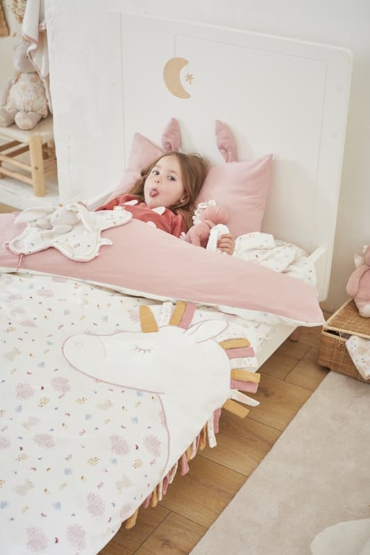 L&j Pili Doudou Veloudoux, beige permanent — vue 1 sur 3