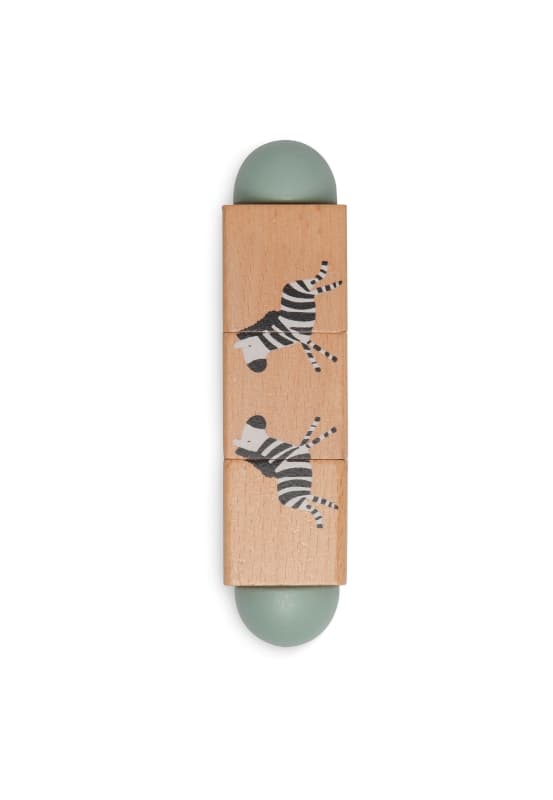 Puzzle en Bois a Tourner, multicolor jungle jambo jollein h-24 — vue 4 sur 5