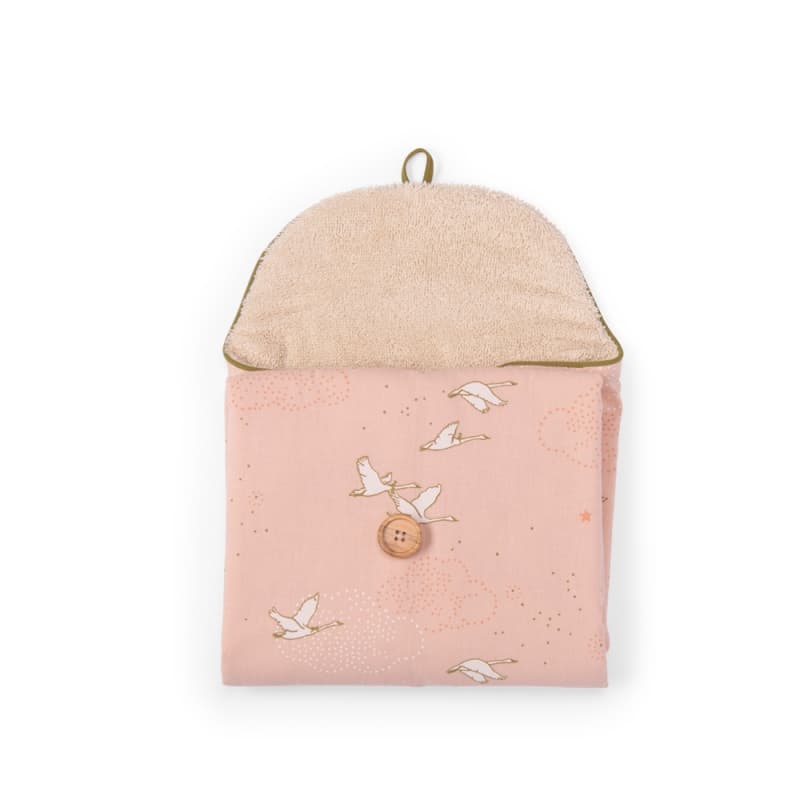 Matelas a Langer de Voyage la Petite Ecole de Danse, la petite école de danse moulin roty rose/crème 41x0x65,5 p-e-a-h 2024 — vue 2 sur 5