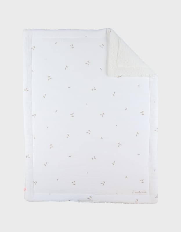 Couverture Gaze de Coton Bio Brodee & Sherpa, 75x100cm fluffy, orso & lily noukie's — vue 2 sur 6