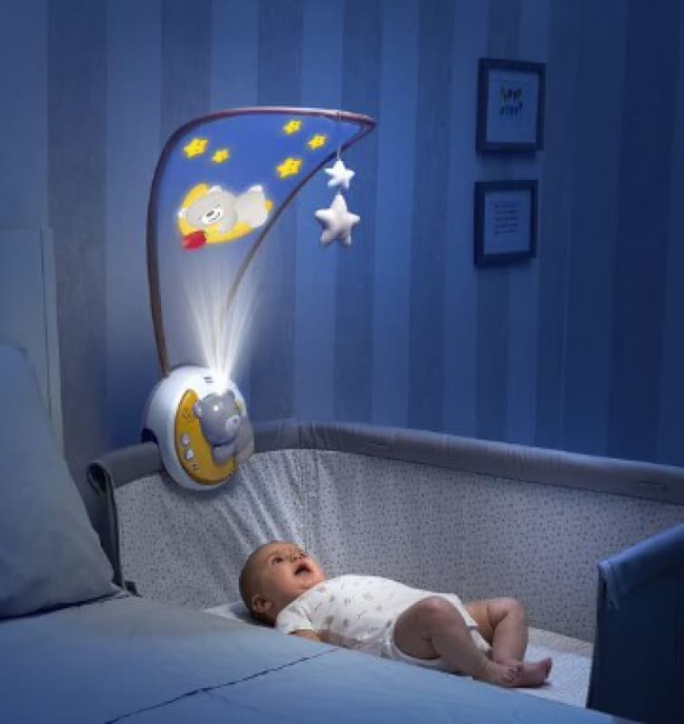 Mobile Next2moon - Beige, chicco — vue 3 sur 3
