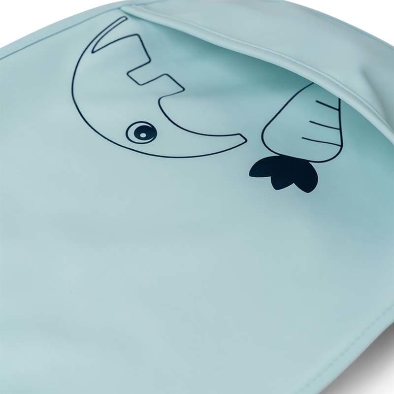 Bavoirs Velcro Lot de 2 Deer Friends, deer friends bleu — vue 1 sur 2
