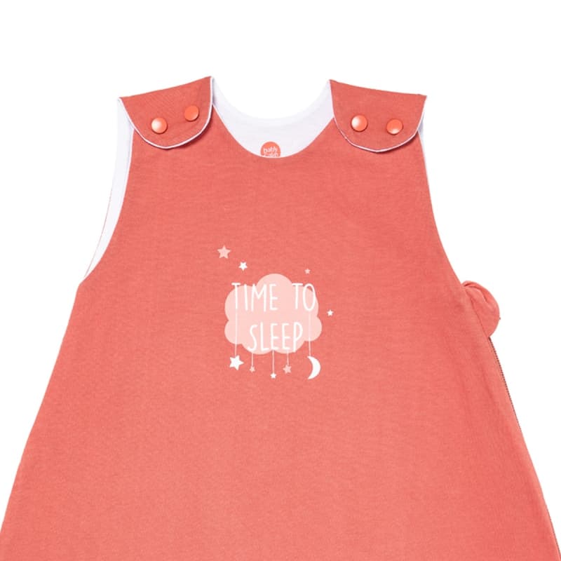 Gigoteuse Naissance 0-6 Mois Ete, time to sleep terracotta babycalin 65 cm — vue 4 sur 4