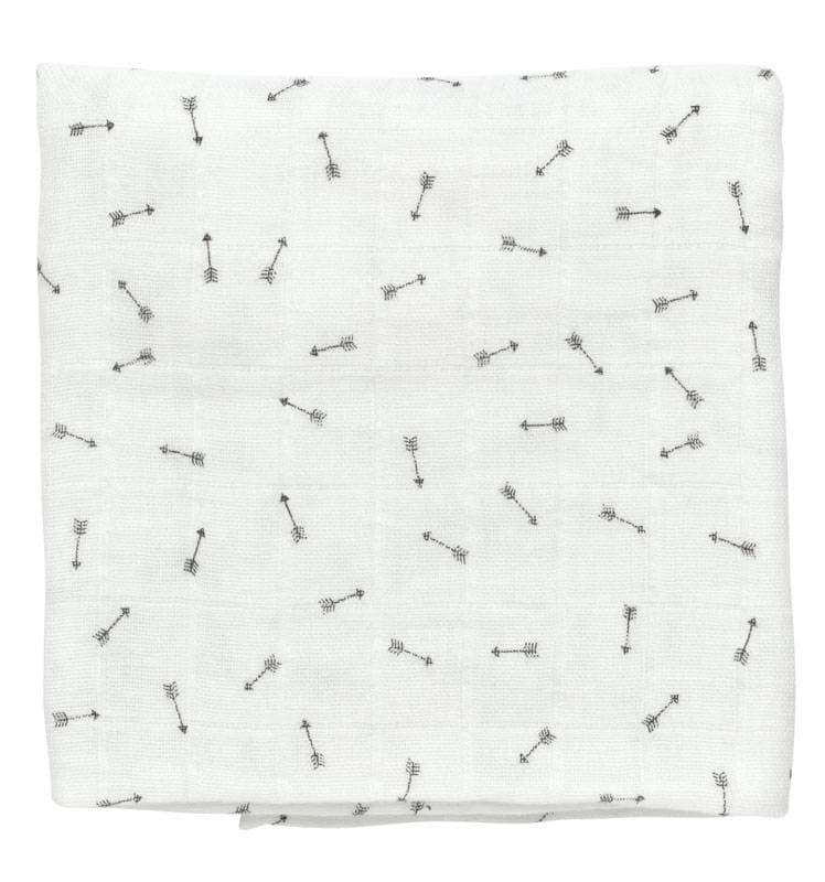 Lot 2 Langes Coton Triangles et Fleches, bebe9creation — vue 1 sur 4