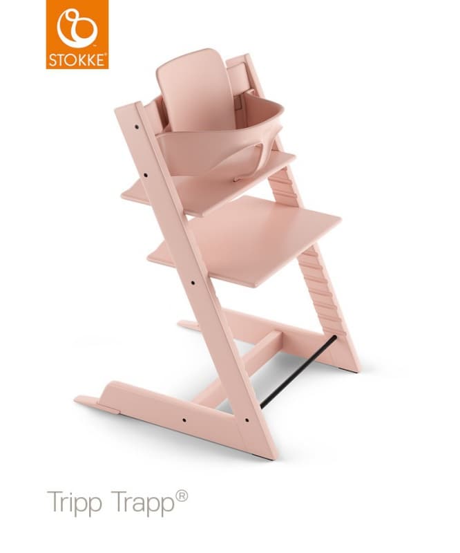 Tripp Trapp Babyset 11 Serepin, stokke serene pink