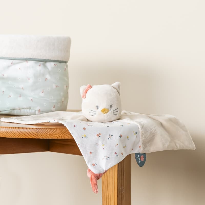 Doudou Chat Lana, mila, zoë & lana nattou beige h-23 — vue 2 sur 2