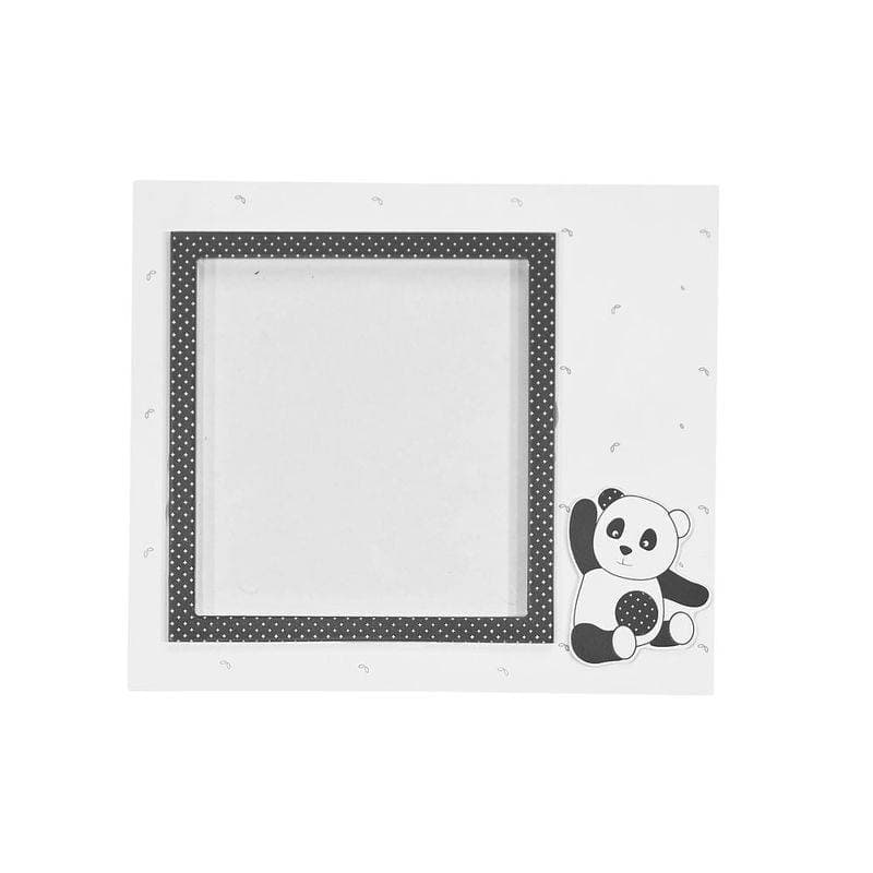 Cadre Photo Chao Chao, chao chao sauthon baby deco gris fonce - noir per