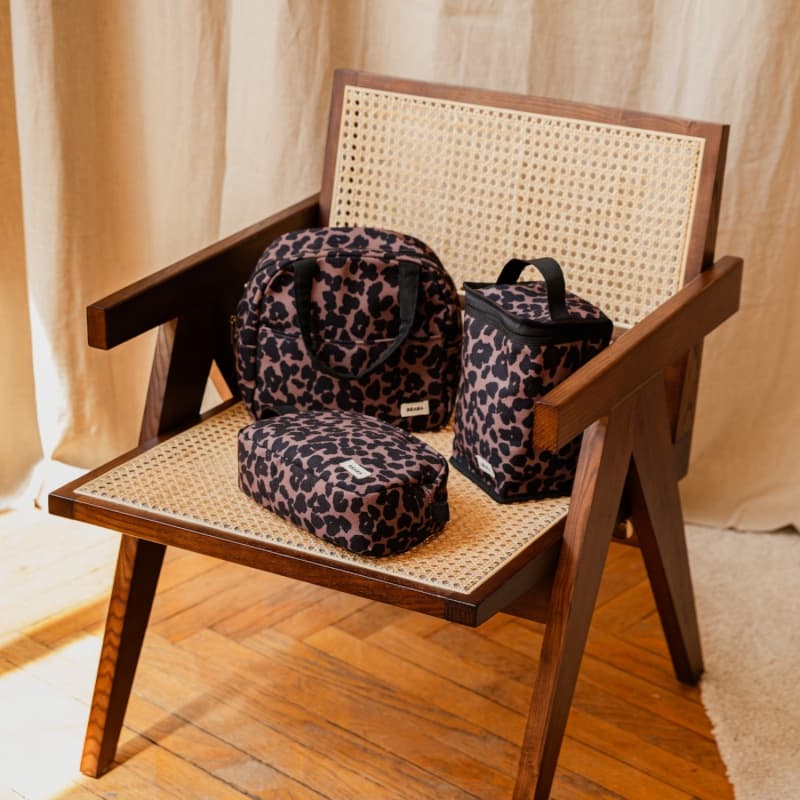 Sac Repas Isotherme, leopard beaba — vue 3 sur 5