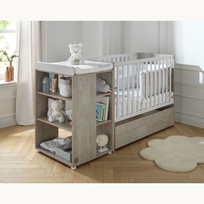Lit Combine Evolutif 120x60 Nova Gris Loft Nova Gris Loft, sauthon — vue 5 sur 5