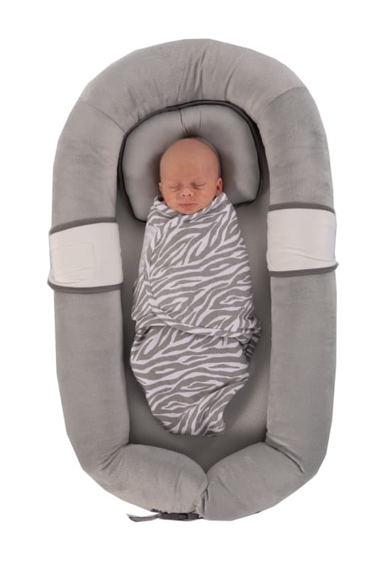 B-couverture d'Emmaillotage Tigre, bo jungle gris small 1070 — vue 4 sur 5
