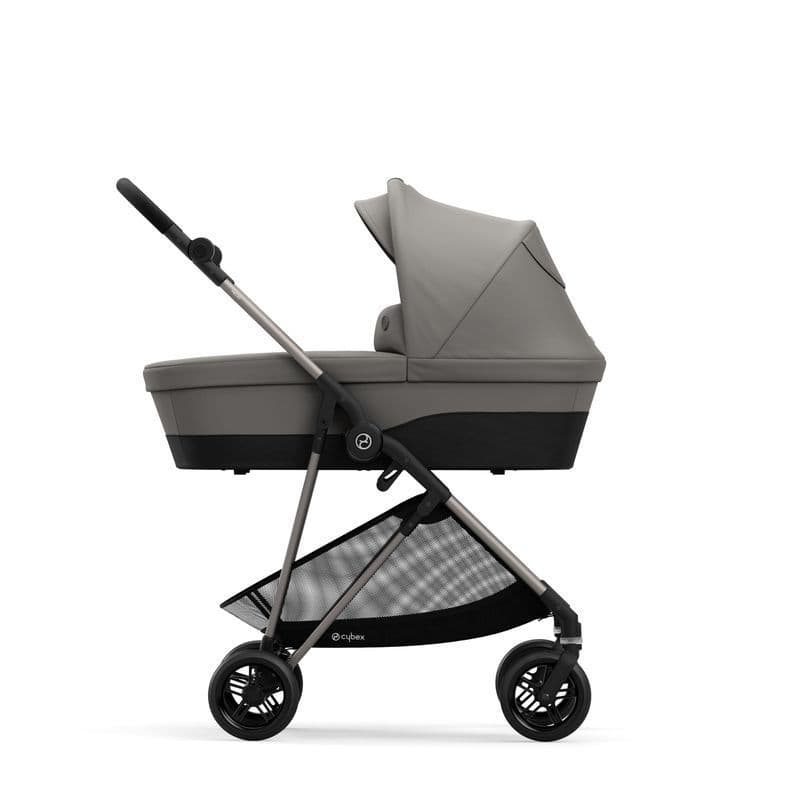 Melio 2 Nacelle Soho Grey | Mid Grey, cybex gold columbus trading partners soho grey p-e a-h — vue 4 sur 4