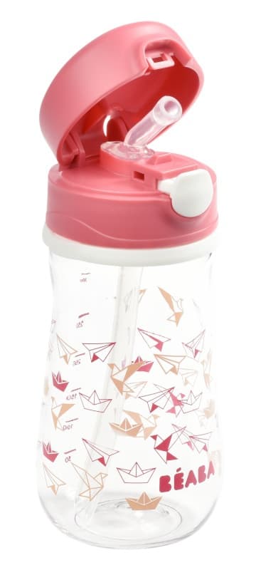 Tasse Paille 350 Ml - Dark Pink, repas beaba dark blue 350 ml — vue 1 sur 3