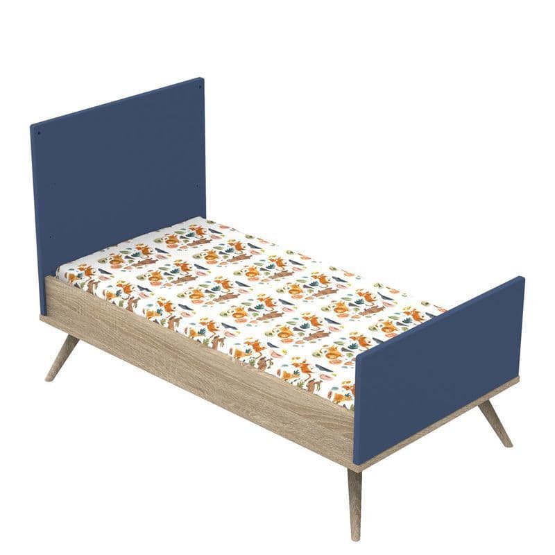 Little Big Bed 140x70 Bleu Nuit Boreale, boreale bleu nuit sauthon original 144 x 94 x 77 — vue 3 sur 4