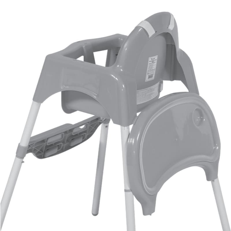 Chaise Haute Amaro, cool grey lorelli 25/03 — vue 4 sur 5