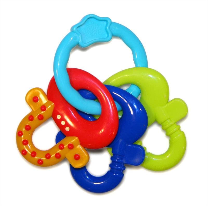 Hochet 3 Cles Classique, bright starts multicolore — vue 3 sur 3