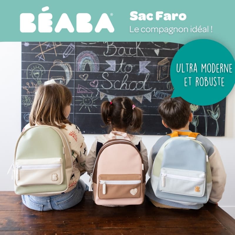 Sac a Dos Enfant Faro, galet beaba 26/05 — vue 2 sur 7