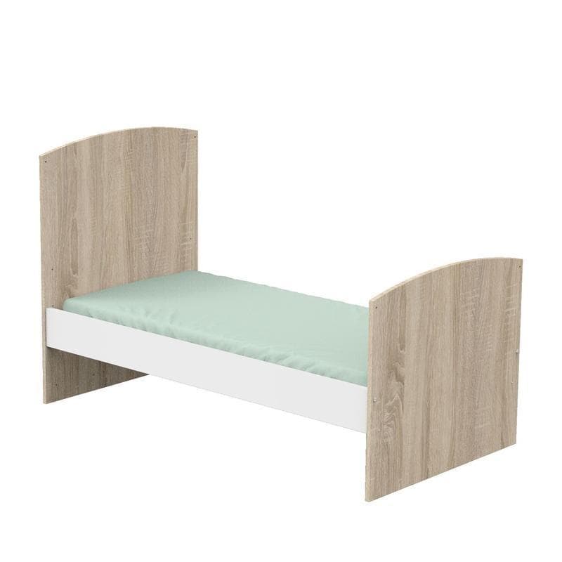 Little Big Bed 140x70 Access Bois Blanc, access blanc bois meuble — vue 2 sur 5