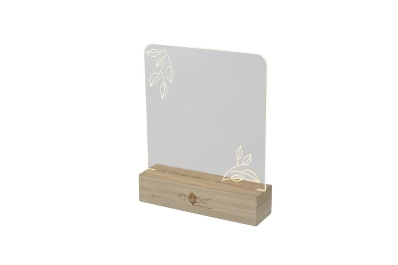 Cadre Lumineux Olive Tree, transparent bois petit artichaut 25/12 — vue 9 sur 24